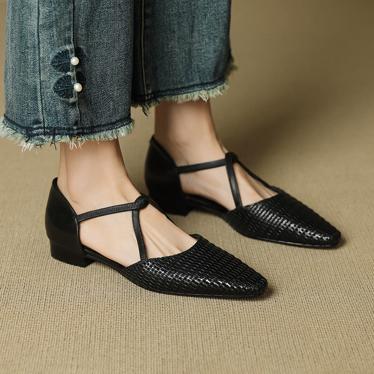 Dona Genuine Leather Heels