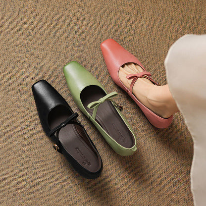 Bryony | Bow-Strap Mary Jane Pump