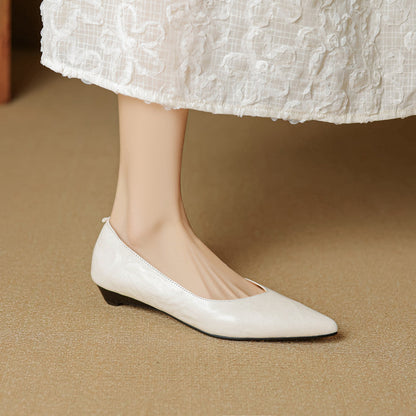 Nera Genuine Leather Flats