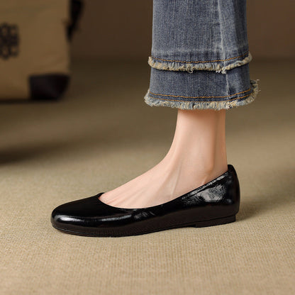 Melza Genuine Leather Flats