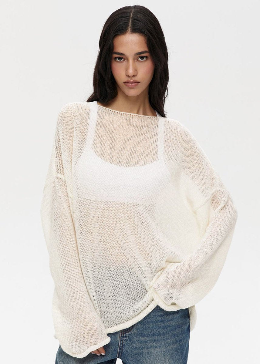 Elise | Airy Boat-Neck Sweater