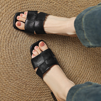 Sereno Leather Mules