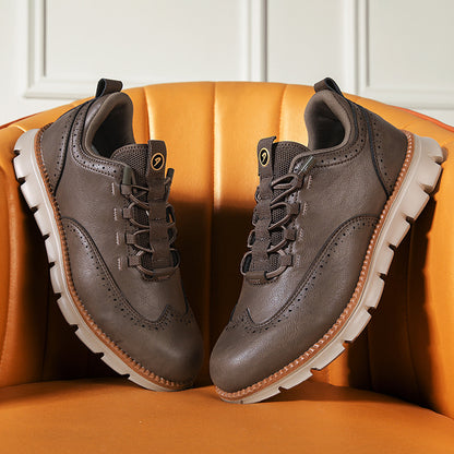 Clifton Oxford Leather Sneakers
