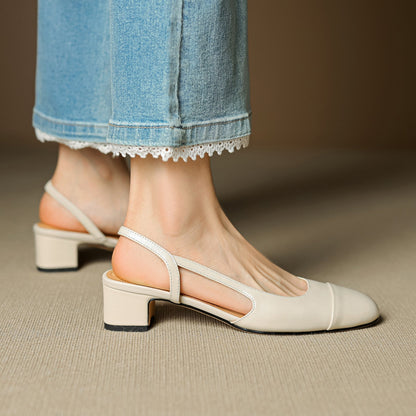 Genuine Leather Pumps