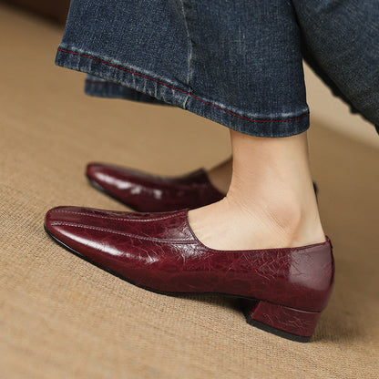 Velina Genuine Leather Loafers