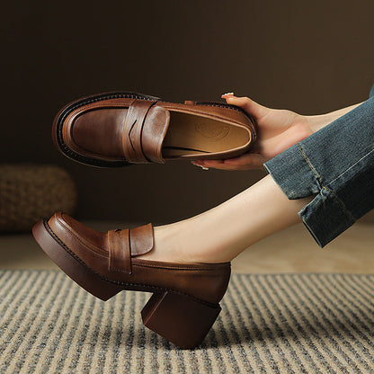 Elmonta Genuine Leather Loafers