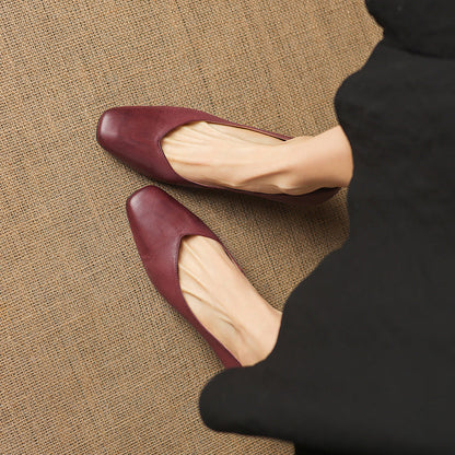 Orella Genuine Leather Heels