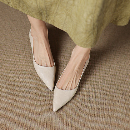 Kolen Genuine Leather Heels