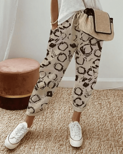 Alison – Relaxed Print Pants