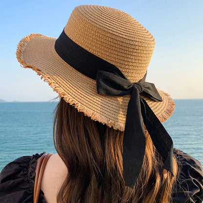 Rivera Bow Straw Hat
