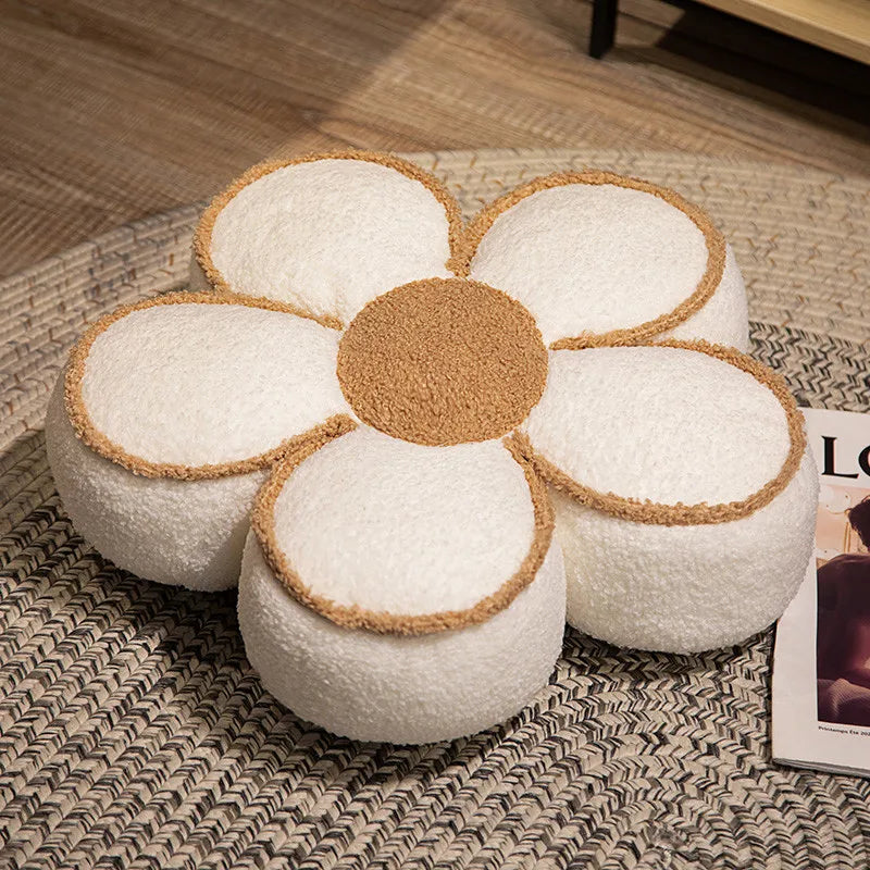 Plush Petal Cushions