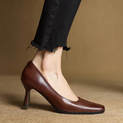 Diara Genuine Leather Heels