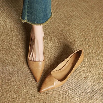 Amar Genuine Leather Heels