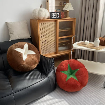Peach Plush Pillow