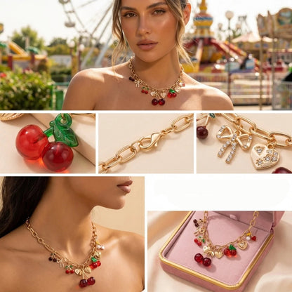 Cherry Charm Necklace