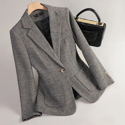 Alina Rao Wool Blazer