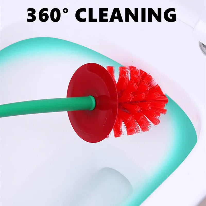 Cherry Toilet Brush Set