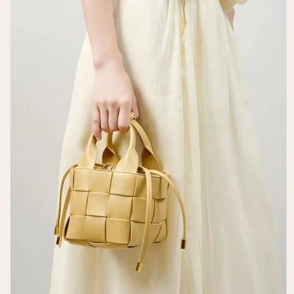 Wynn Woven Mini Basket Bag