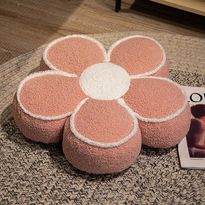 Plush Petal Cushions