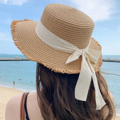 Rivera Bow Straw Hat