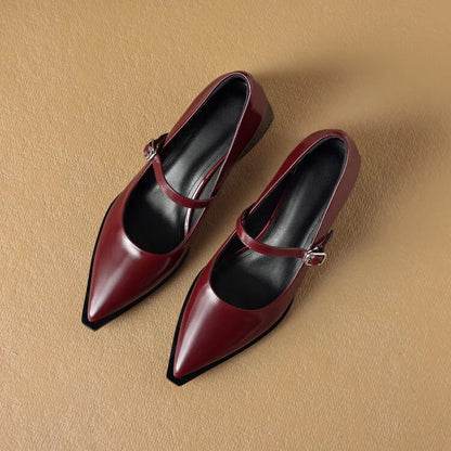 Maden Genuine Leather Heels