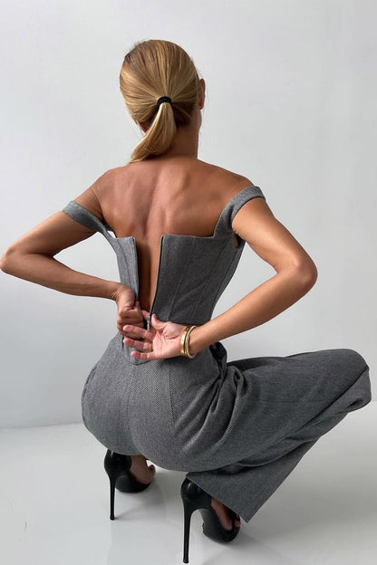 Grace - Three-Piece Set with Double-Breasted Blazer