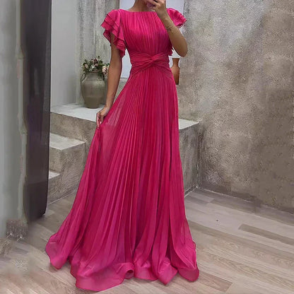 Abigail | Pleated Evening Dress