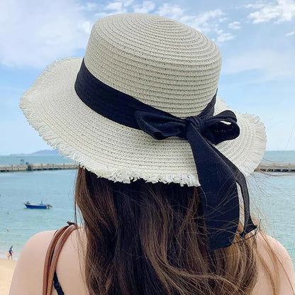 Rivera Bow Straw Hat