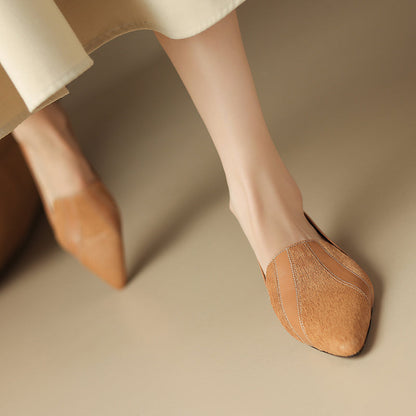 Kiara Genuine Leather Flats
