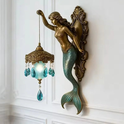Ocean Mermaid Wall Lamp