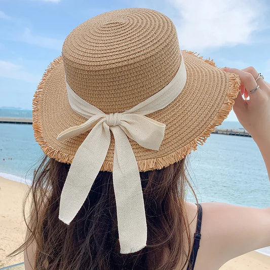 Rivera Bow Straw Hat