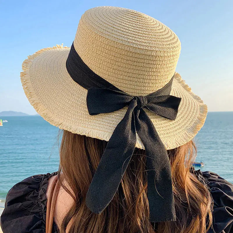 Rivera Bow Straw Hat