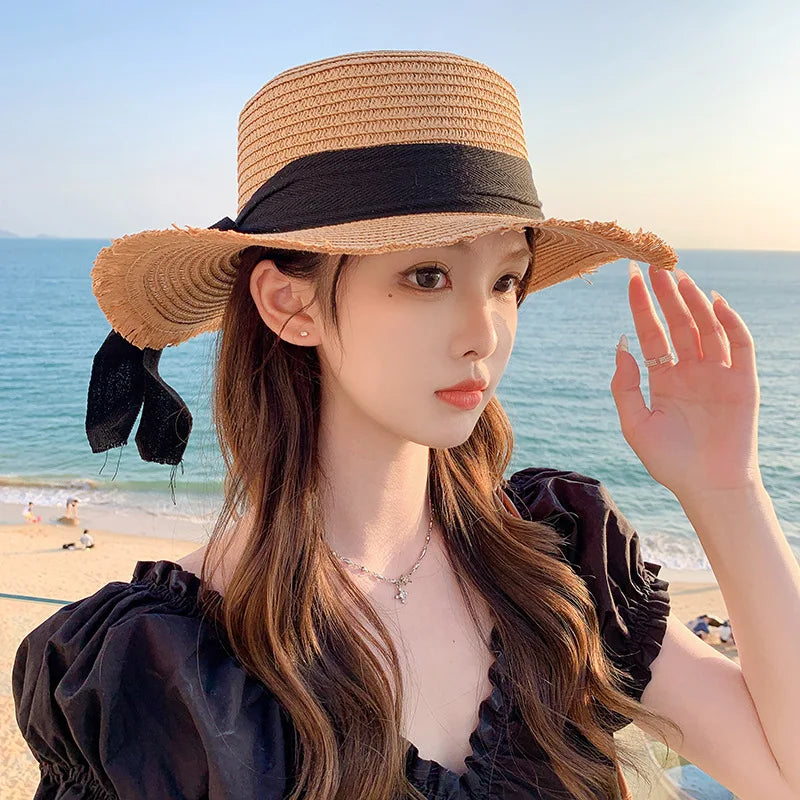 Rivera Bow Straw Hat