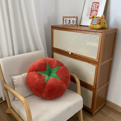 Peach Plush Pillow