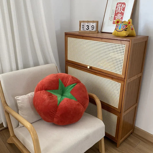 Peach Plush Pillow