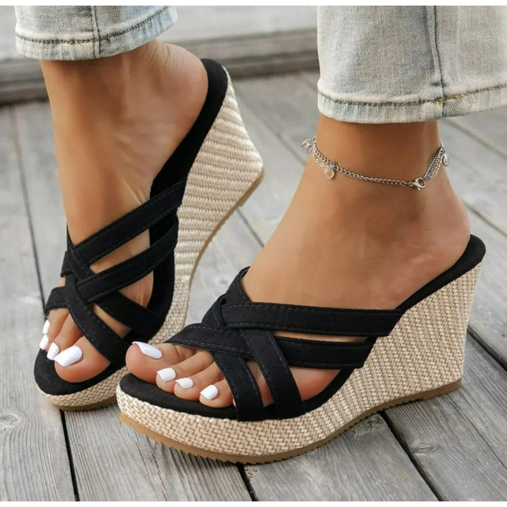 Adeline Crisscross Wedge