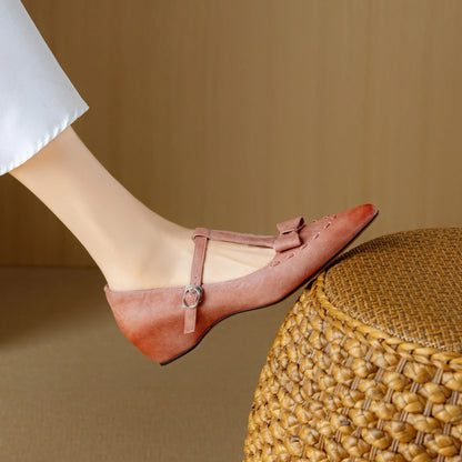 Darlyn Genuine Leather Pumps