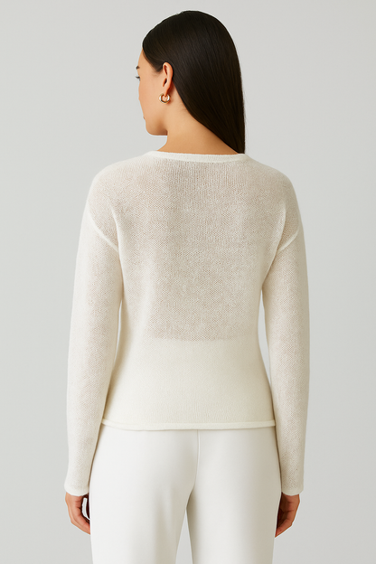 Elodie | Airy Boat-Neck Sweater