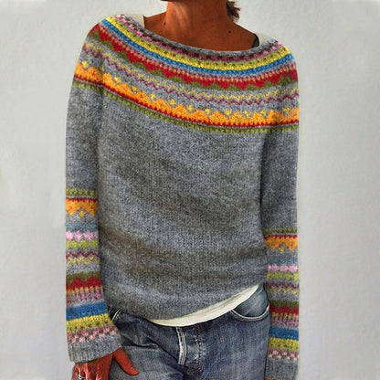 Elsa | Cozy Striped Sweater