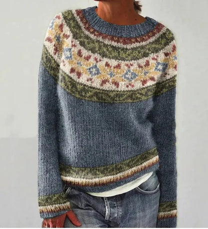 Elsa | Cozy Striped Sweater