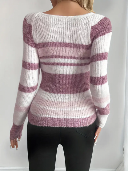 Lavinia | Striped Slim-Fit Sweater