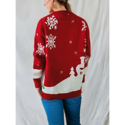Marlow | Gingerbread Christmas Sweater