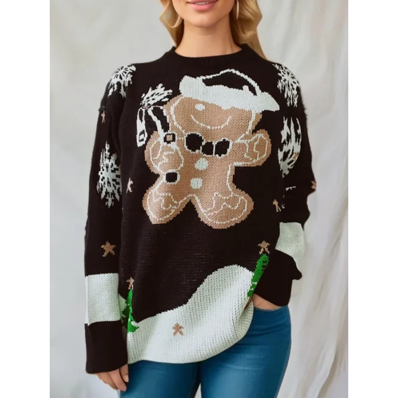 Marlow | Gingerbread Christmas Sweater
