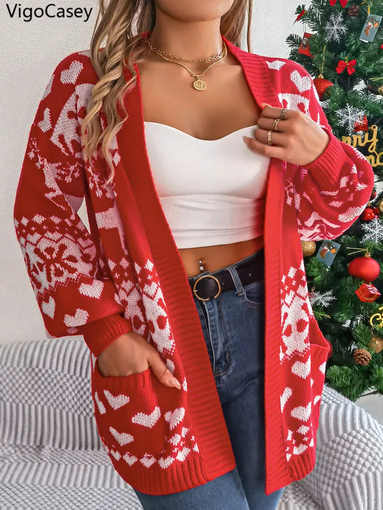 Wynter | Festive Christmas Cardigan
