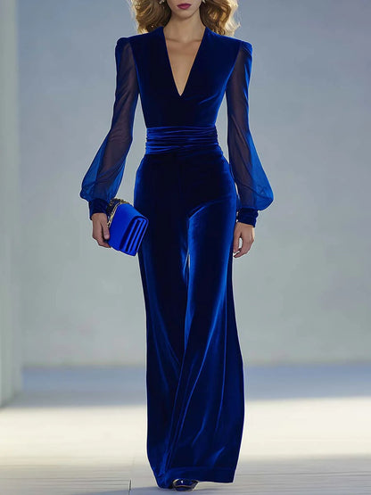 Celeste Velvet Jumpsuit