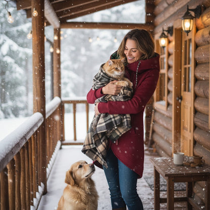 Sally | North West Jacket in Arctic Red