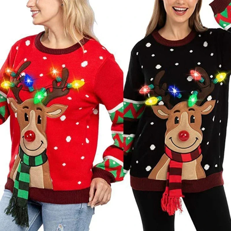 Holly | Light-Up Christmas Sweater