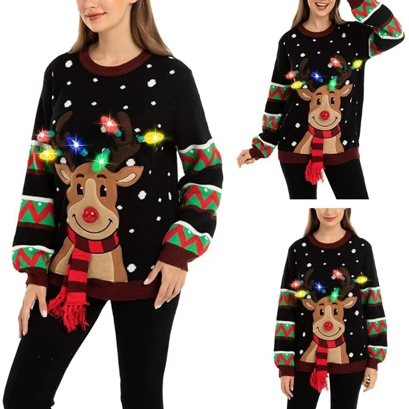 Holly | Light-Up Christmas Sweater