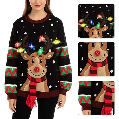 Holly | Light-Up Christmas Sweater