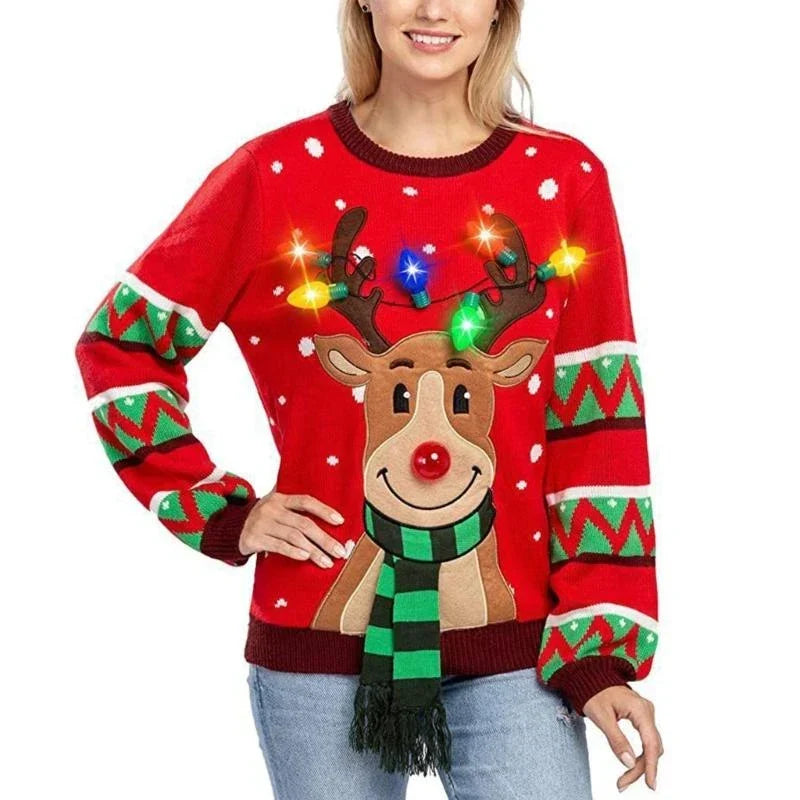 Holly | Light-Up Christmas Sweater